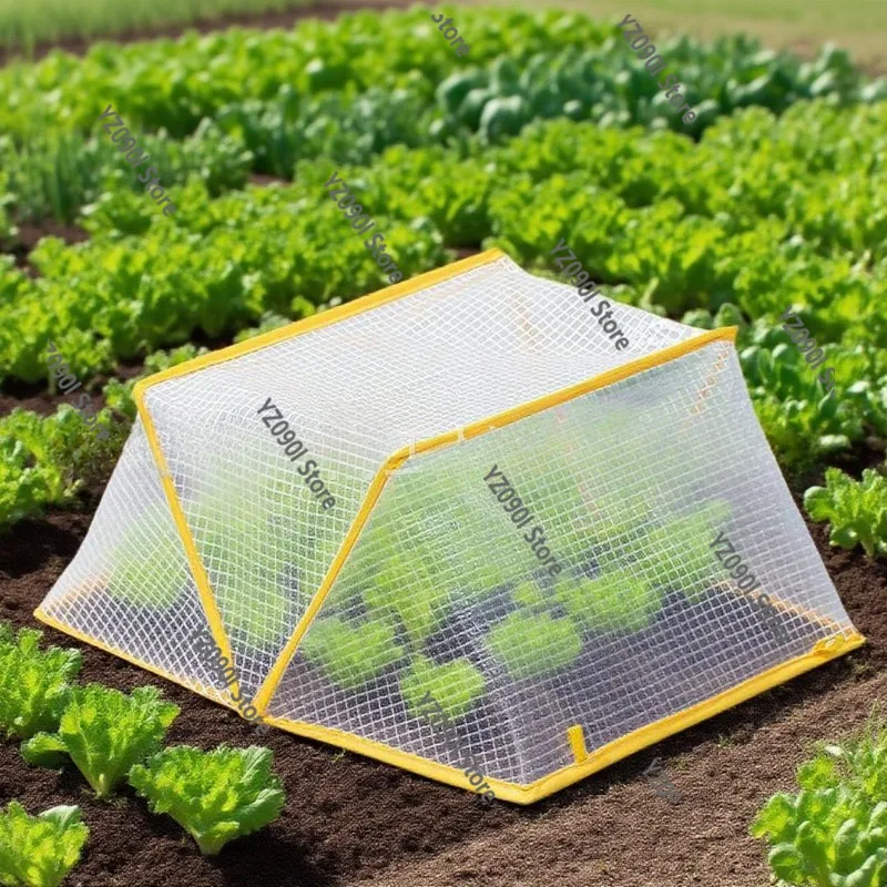 Plastic Foldable Seedling Cover Outdoor Garden Plant Thermal Protection Shelter