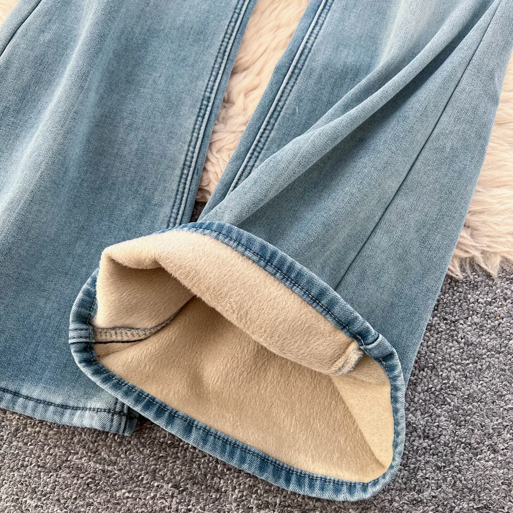 Chic Casual Donna Fasce eleganti Pantaloni vintage a vita alta Moda autunno Femme Abbigliamento donna