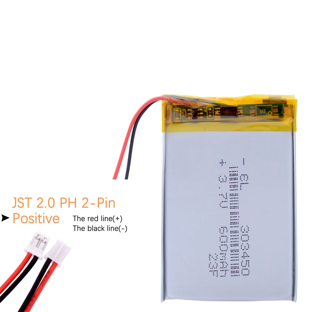 Lipo 3.7V 303450   Литий-полимерная батарея, 600 мАч, литиевая батарея Po, литий-ионная аккумуляторная батарея для DVD-рекордера, монитора графического процессора