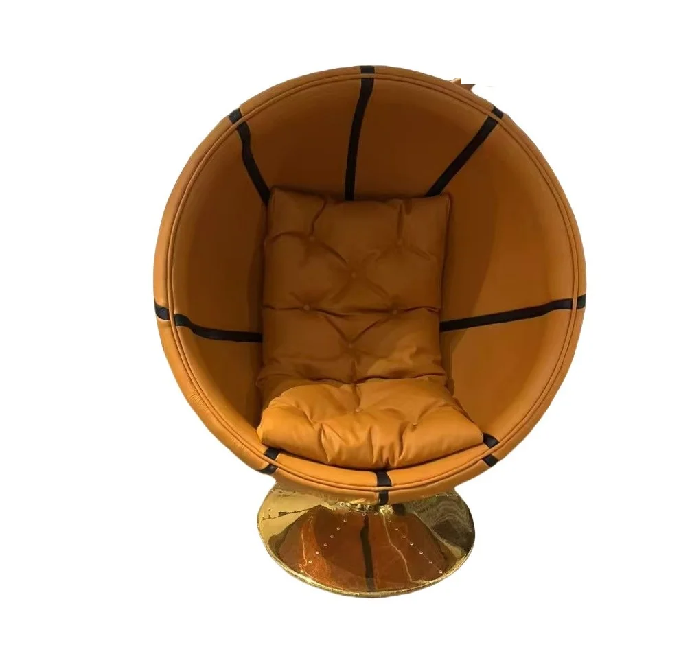 Aviator Retro Industrial Leather Sofa Chair Cooling Feature Luxury Design for Bedroom Dining Villa Living Room Basketball Fans