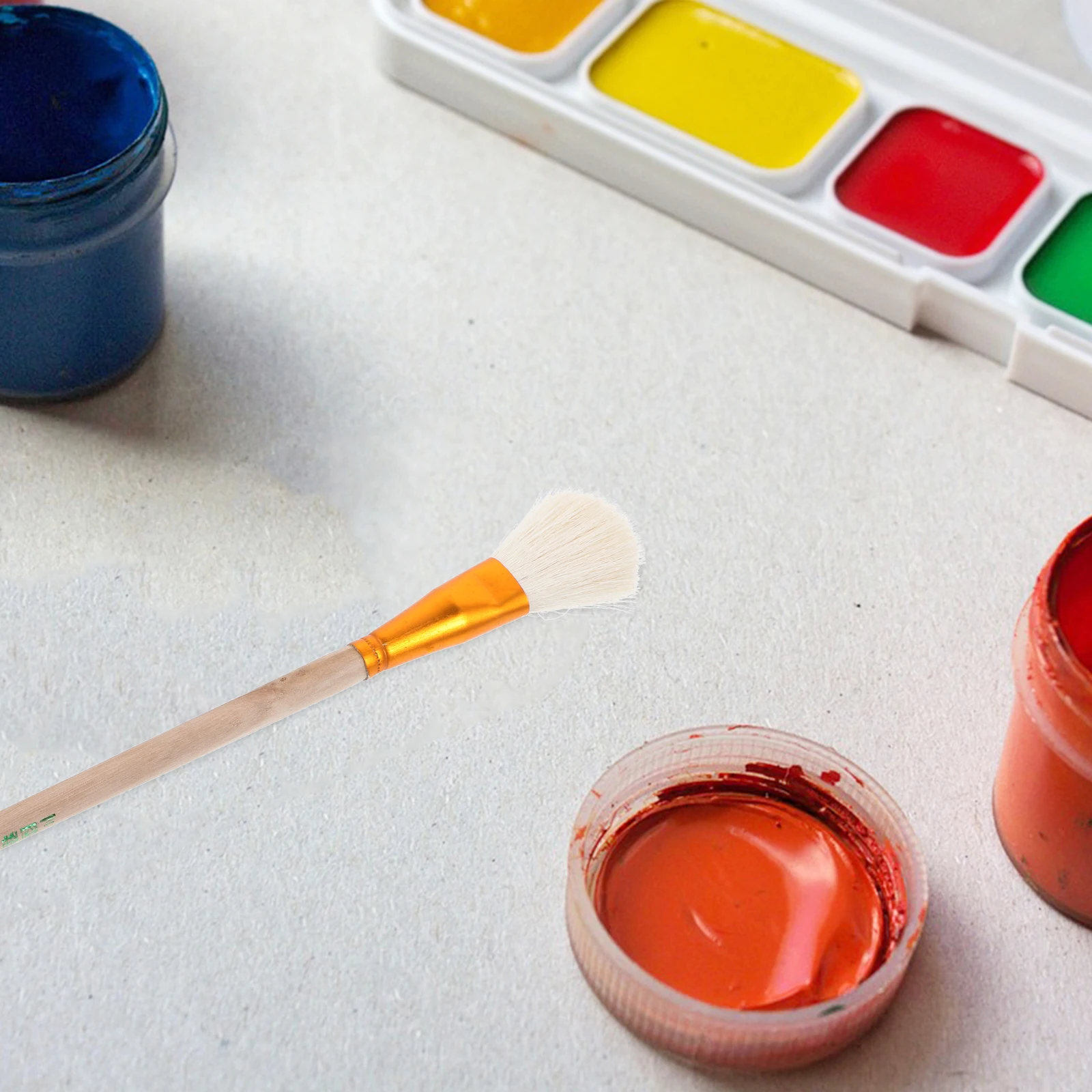 

Ceramic Painting Brushes Pottery Watercolor Large Size Reusable Art Brush Fine Details Portable Home Delineating Household