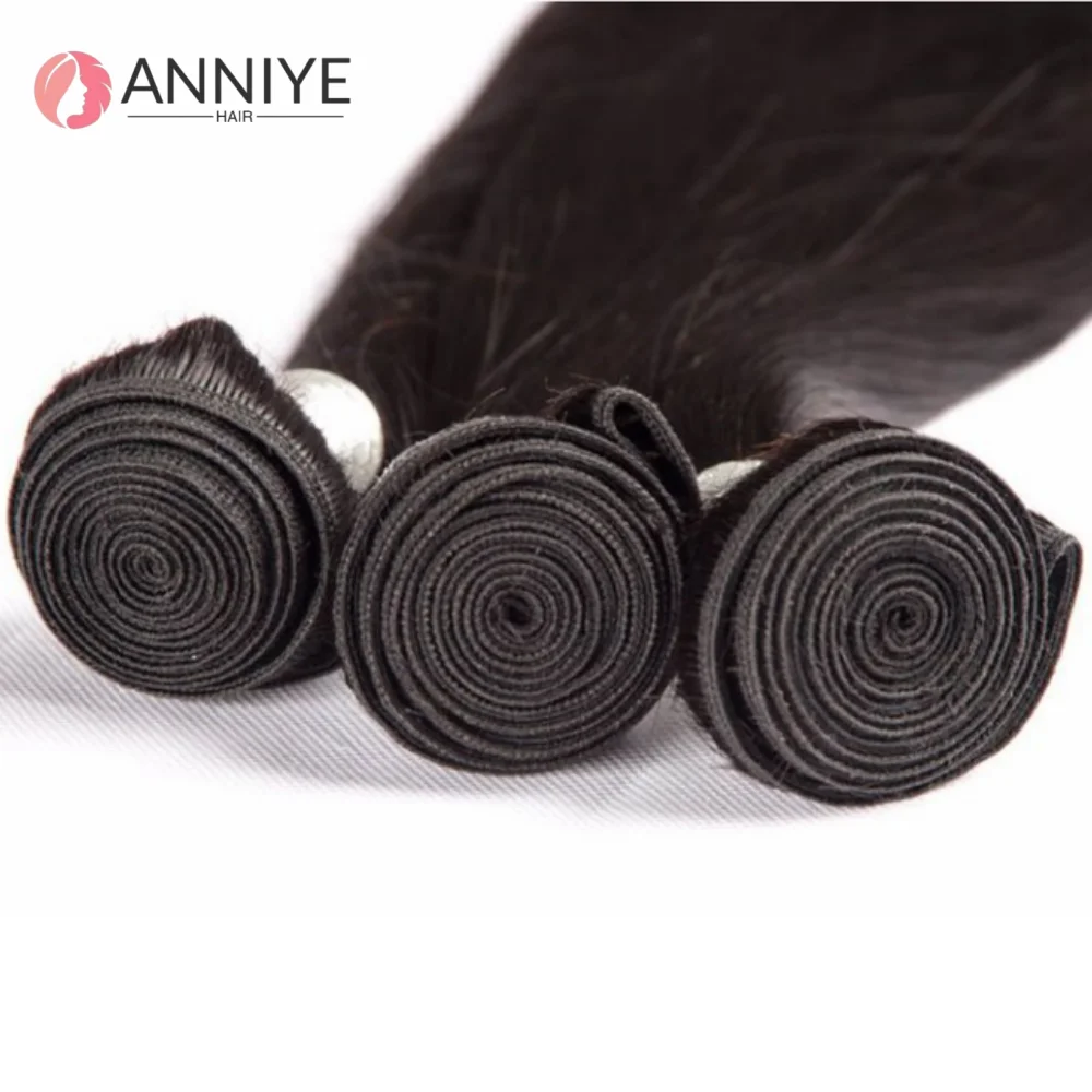 ボーンストレートヘアエクステ　人毛束　未処理　28インチ/30インチ　3束　ブラジル産人毛100% ストレートヘアエクステ