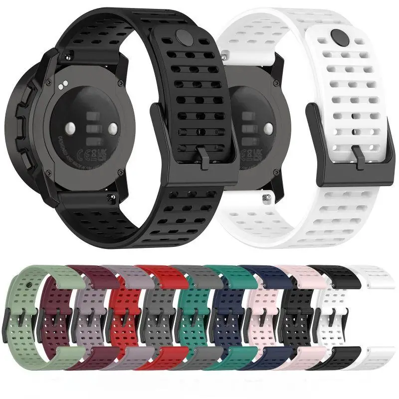 22mm Strap For Suunto 5 9 peak Pro Silicone Wristband Replacement Watch Band For RACE S / Vertical Bracelet  Silicone Strap