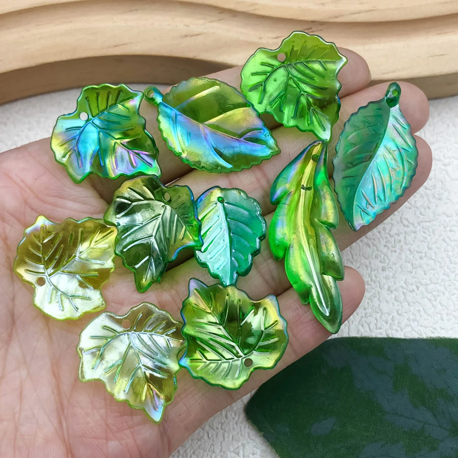 Mix 20/50pcs Resin Leaf Series - Resin Art Engagement review and price