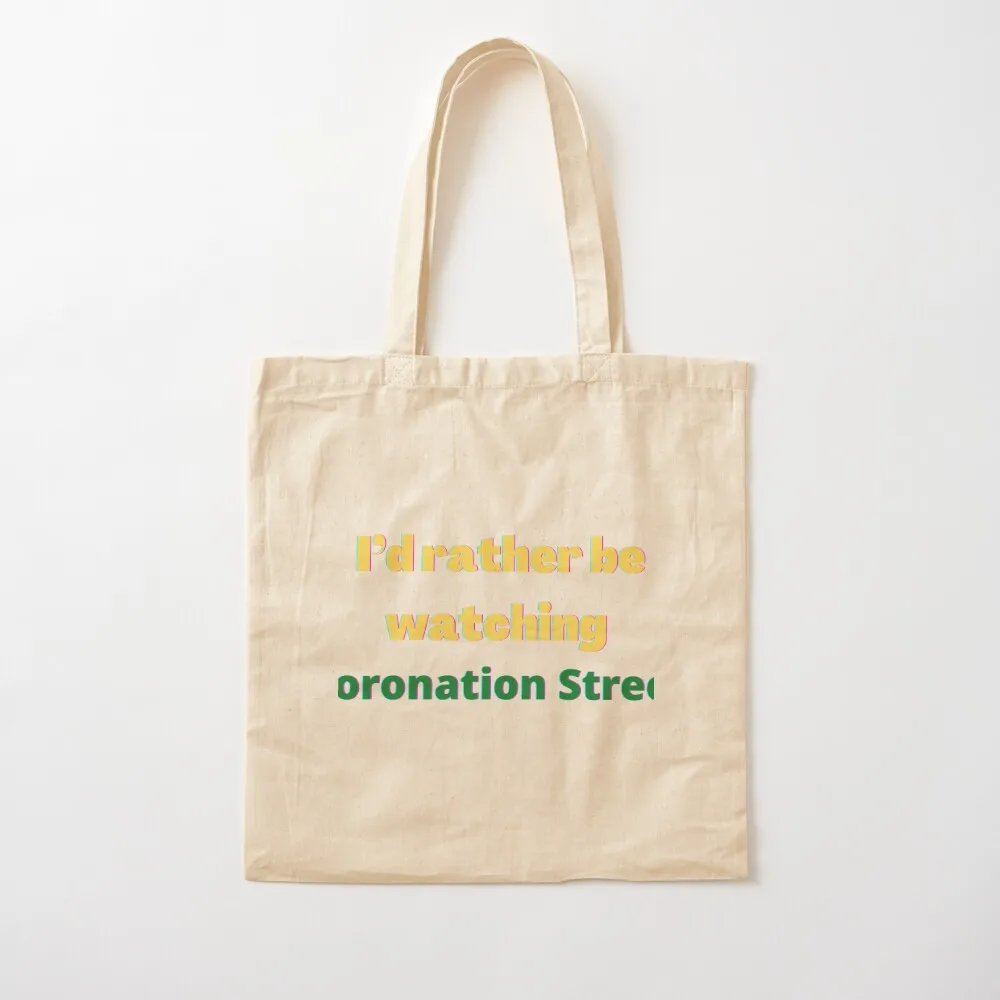 Coronation street Tote Bag the tote bag reusable shopping bags Canvas bag Custom