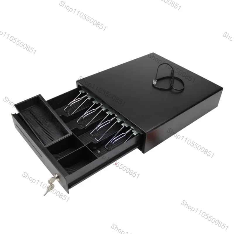 405 five-grid three-gear cash box with lock  box, convenience store cash register  box,free shipping in separate drawers