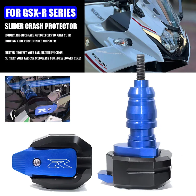 

For GSXR GSX-R 600 GSR-R750 1000 k4 K5 Motorcycle Falling Protection Frame Slider Fairing Guard Crash Pad Protector