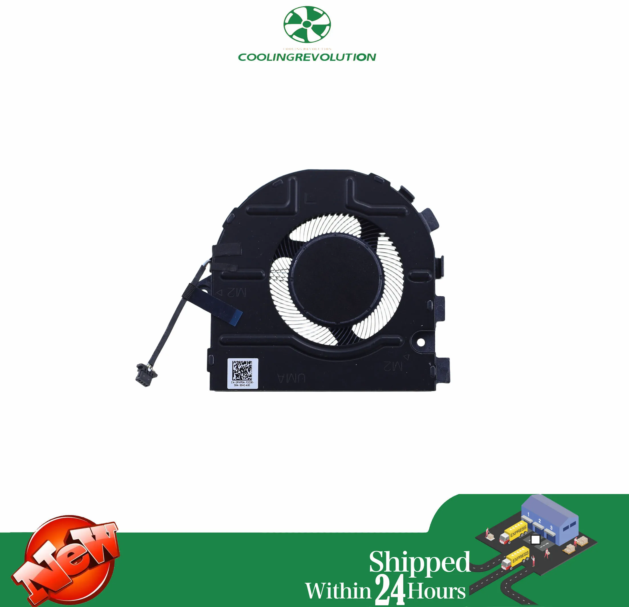 Laptop CPU Cooling Fan for Dell Latitude 3400 3440 PKP5N 0PKP5N BN7506S5H-002P DFS5K12B15E6AE