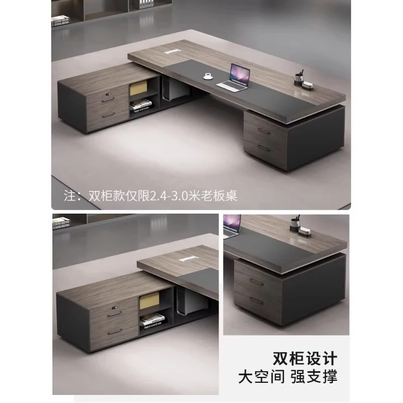 CEO desk,boss table,office Furniture,And Chair Set, Simple Modern , High-End Executive , Manager Supervisor , Office Desk In S