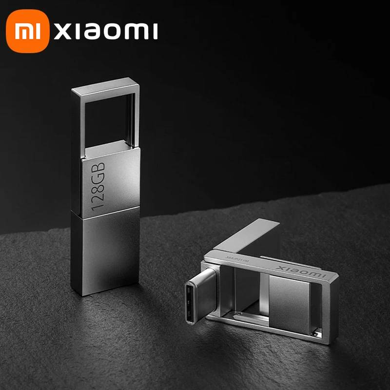 Xiaomi – clé USB double interface 64G/128G, Portable, Interface USB 3.2 Type-C, pour téléphone portable intelligent, ordinateur, tablette, lecture rapide
