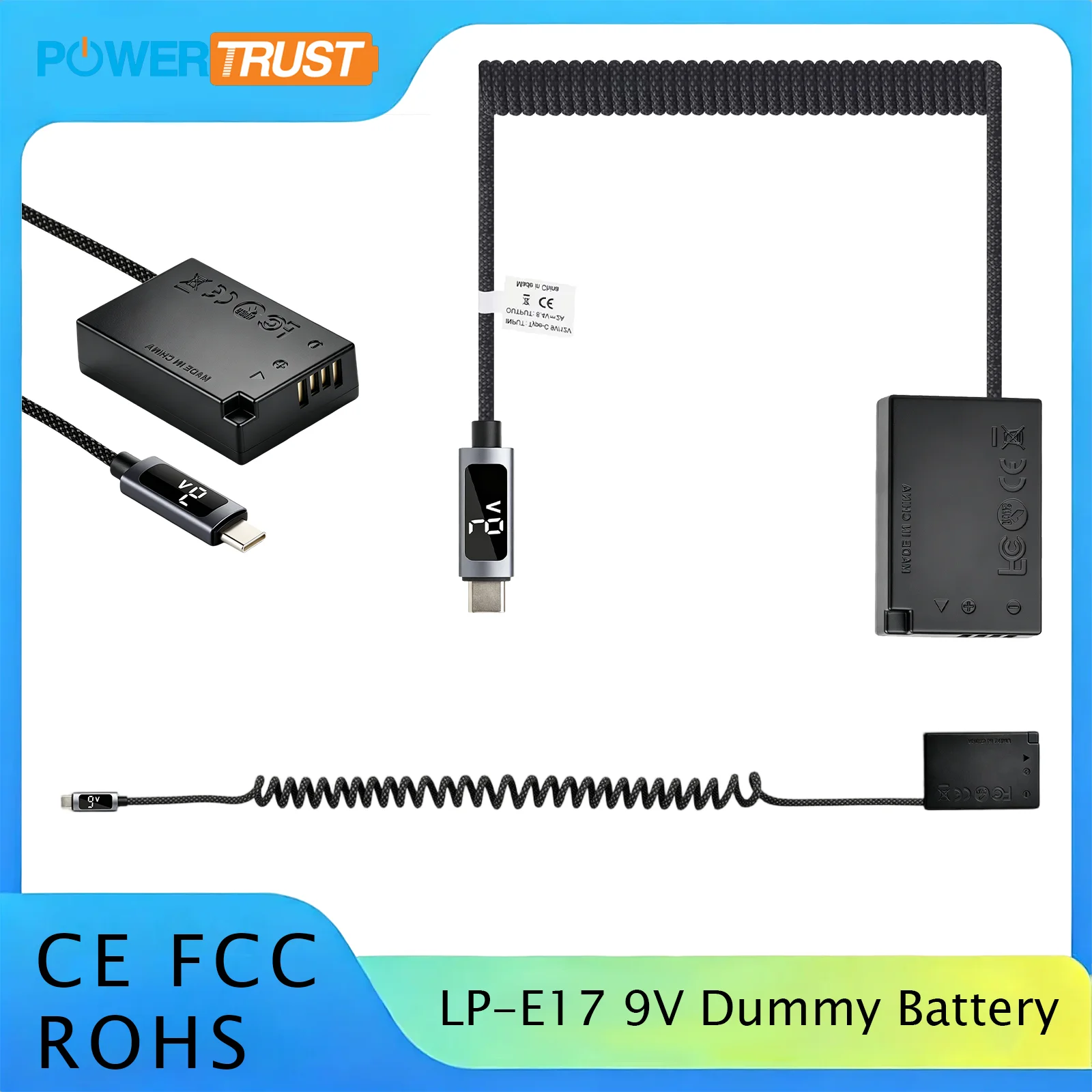 For Canon EOS R10 RP M6 M5 M3 800D 77D 250D 750D 200D 760D 850D 8000D 800D LPE17 Dummy Battery LP-E17 LP E17 Dummy Bateria