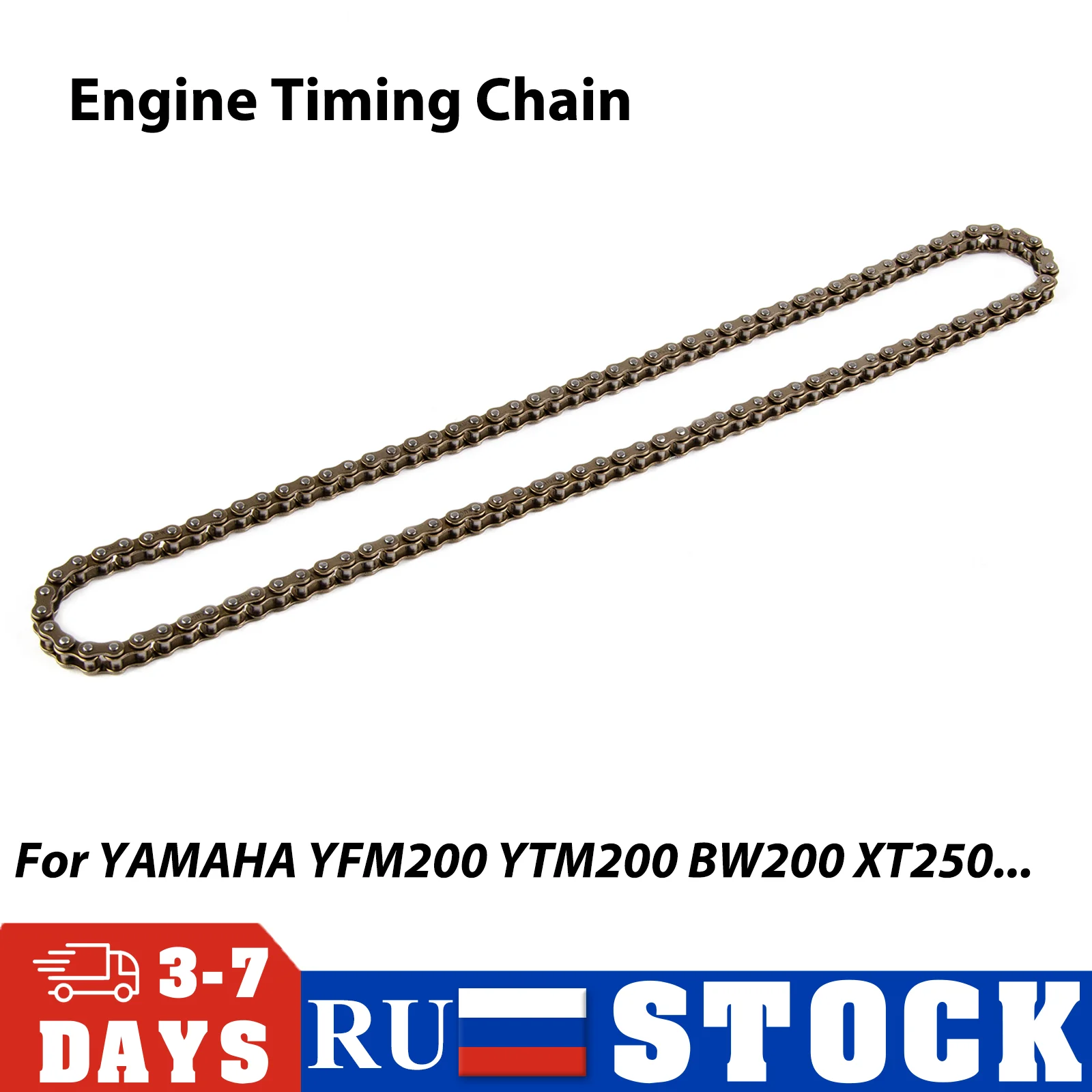 

25H 104 Links Cam Timing Chain For Yamaha YFM200 YTM200 YFM225 YFB250 YFB250FW YFM250 YFM250X TTR230 AG200 XT225 XT250 XT200