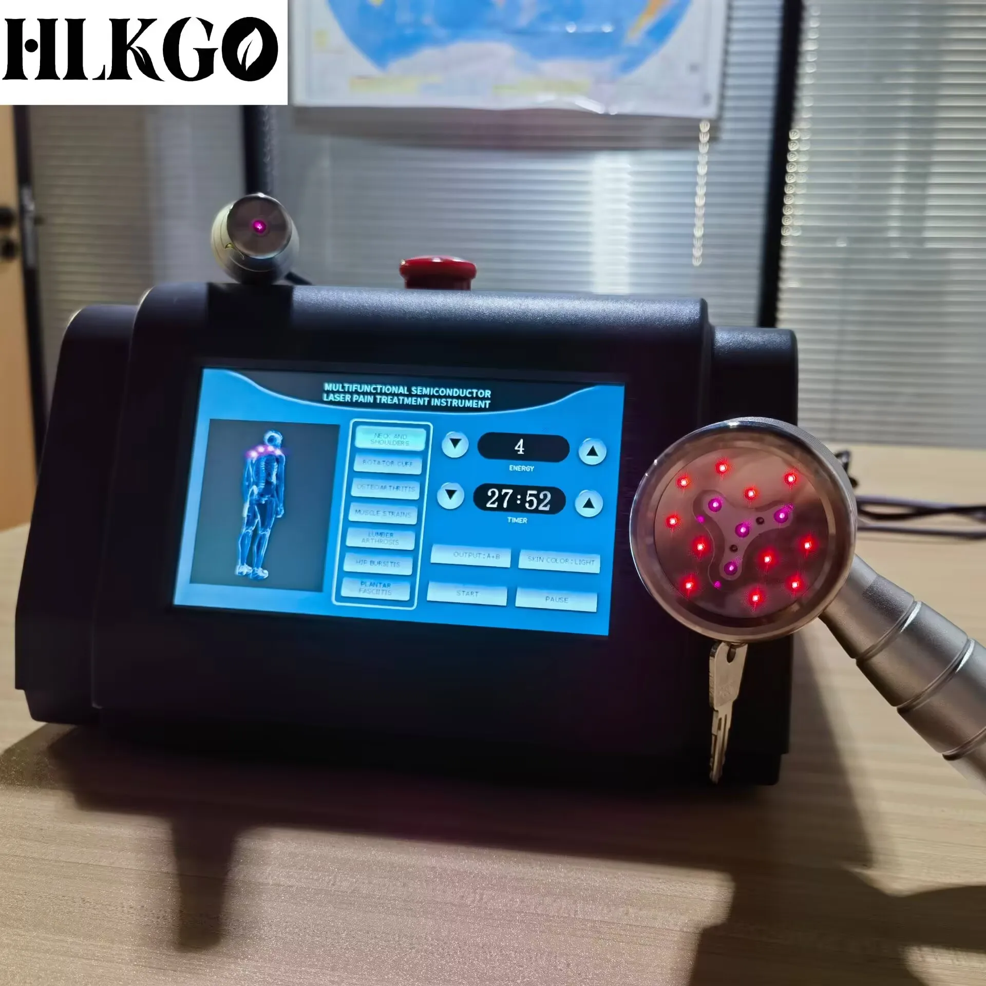 

Низкоинтенсивная лазерная терапия 650 нм и 808 нм для снятия физической боли, восстановления мышц и заживления ран