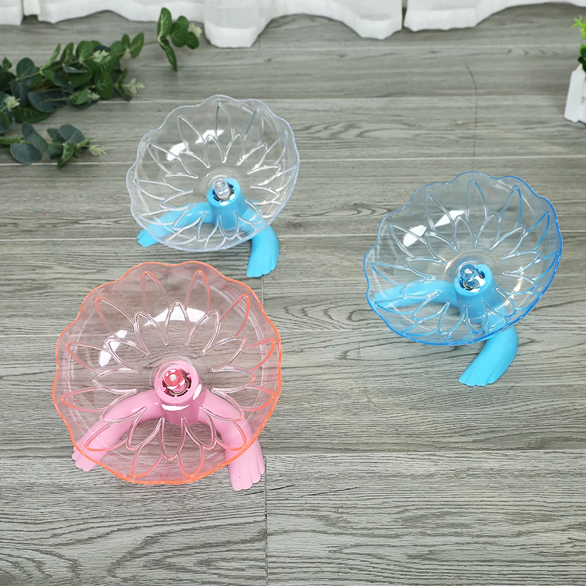 

Hamster Toys Pet Running Exercise Durable Anti Slip Cage Small Small Pet Running Wheel Animal Sports Wheel Hamster Play