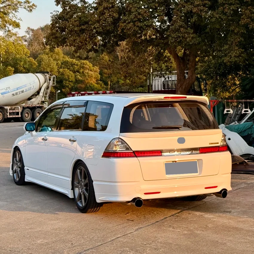سبويلر لسيارة Honda 2005 2006 2007 2008 Odyssey RB1 عالي الجودة ABS غير مطلي/أسود لامع/سبويلر سقف بلون كربوني