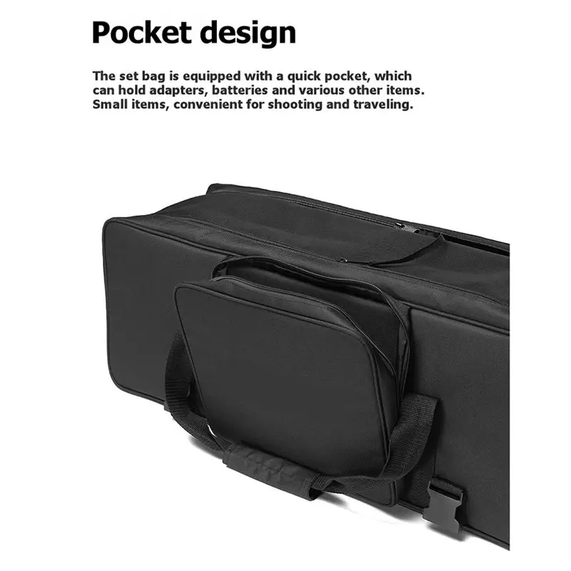 [B24B!】 Carry Bag For Studio For Studio Flash Light& Tripod Light Stand Kits- Portable Photography Flash Bag Carry Bag
