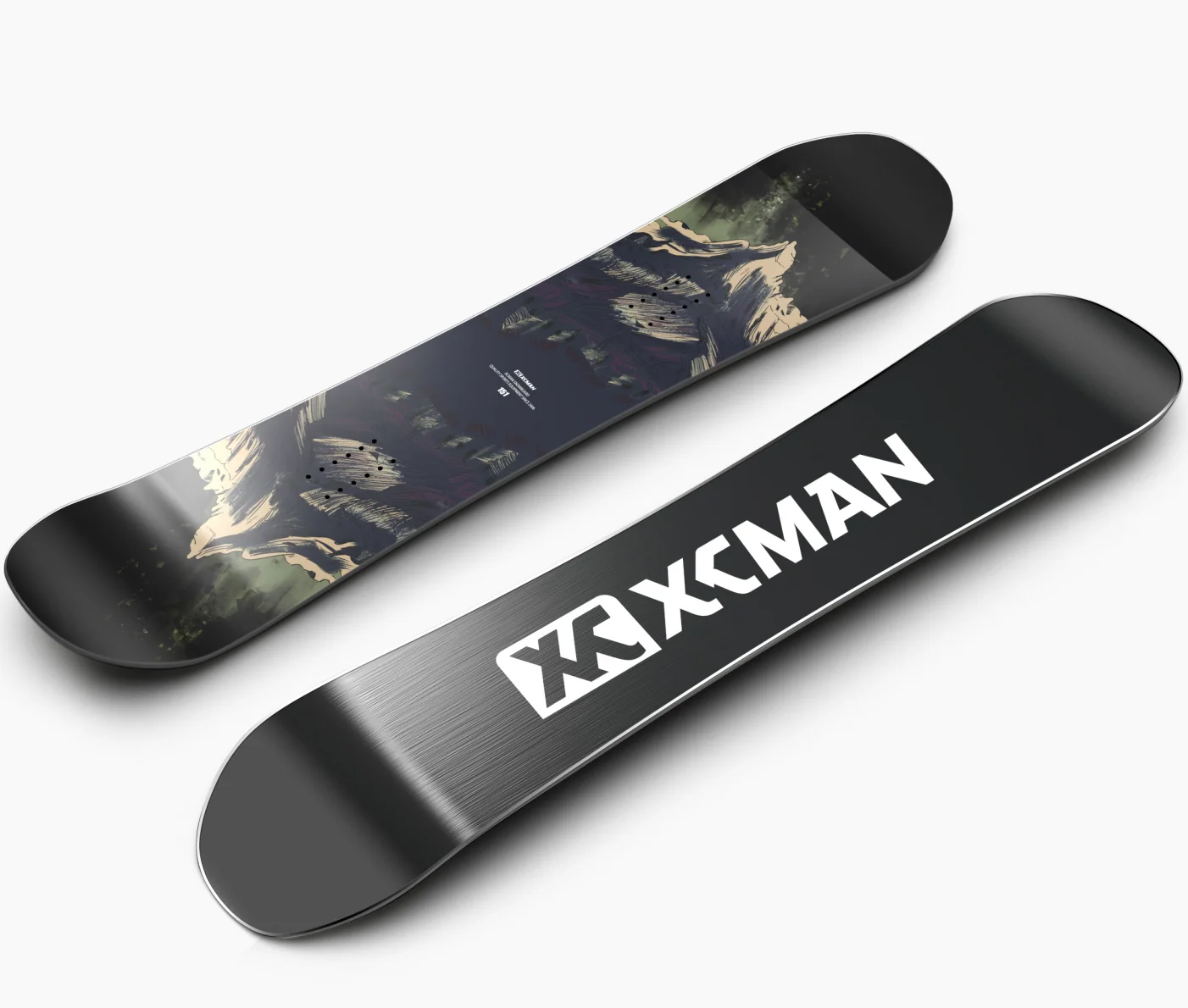 

Carbon Fiber Freestyle Winter Sport Poplar Core Snowboard for Adult