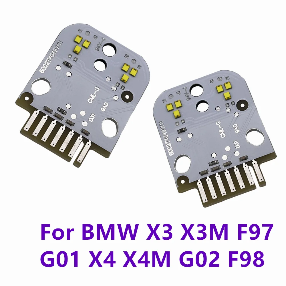 

White LED Daytime Running Light DRL Board Headlight Angel Eye Board 63117466108 For BMW X3 G01 X4 G02 F98 63117466107