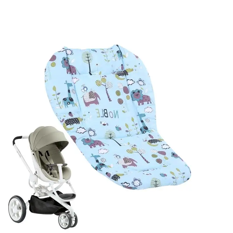 Stroller Cushion Breathable Seat Liners Toddler Seat Pad Liner Soft Cotton Seat Liners for Stroller Rocking Chairs