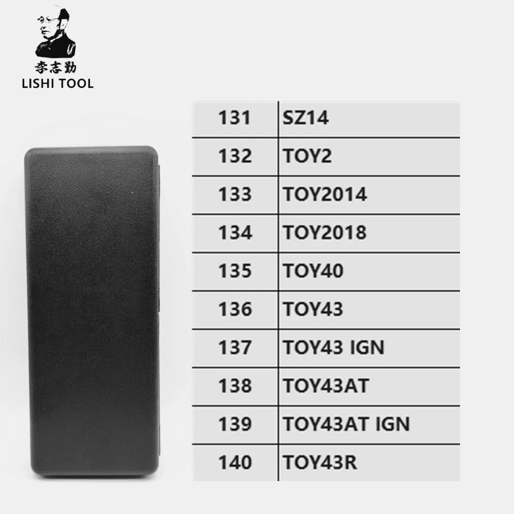 

131#-140# Lishi Tool 2 in 1 SZ14, TOY2 ,TOY2014 ,TOY2018 ,TOY40 ,TOY43 ,TOY43 IGN ,TOY43AT ,TOY43AT IGN ,TOY43R