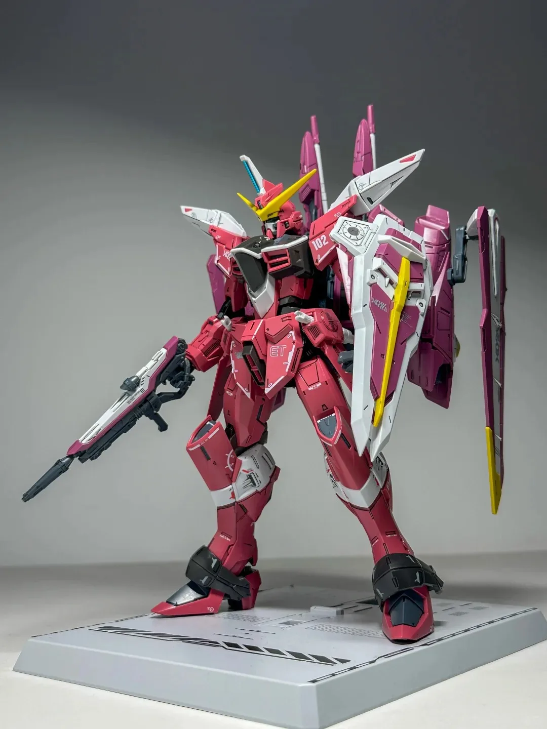 MG 1/100 Justice Robot Assembly Model Kit CHENGSHUN Action Figure Collection SEED Plastic Model Hobby Speelgoed Cadeau