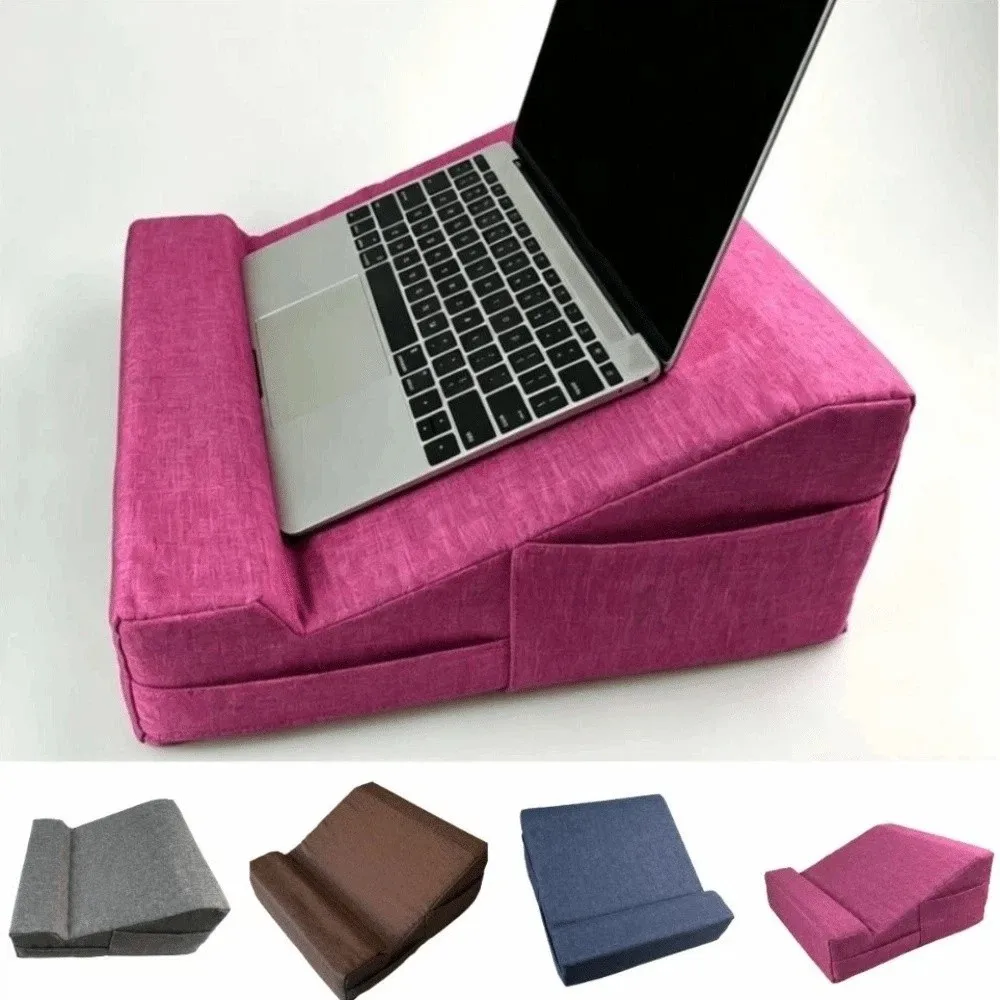 Multi-functional Tablet Pillow Stand Ergonomic Durable Tablet Holder Pillow Pad Portable Stable Tablet Support Desk Work
