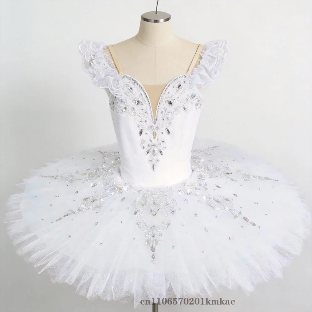 

Профессиональные балетные туту, белое балетное платье, одежда для балерины, одежда для бальных танцев, костюмы для соревнований, одежда для девочек