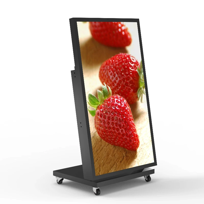 43 55 inch outdoor portable IP66 waterproof screen 2000nits high visible digital signage advertising in sunlight,text display