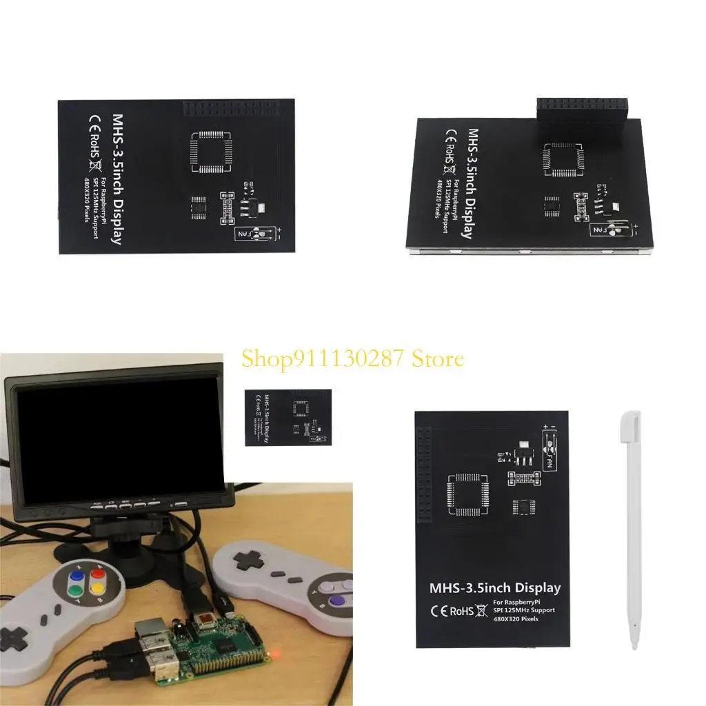 

J1HC 3,5 -дюймовый TFT Touch Screens Module 320x480 Resolution LCD -дисплей для Raspberrypi