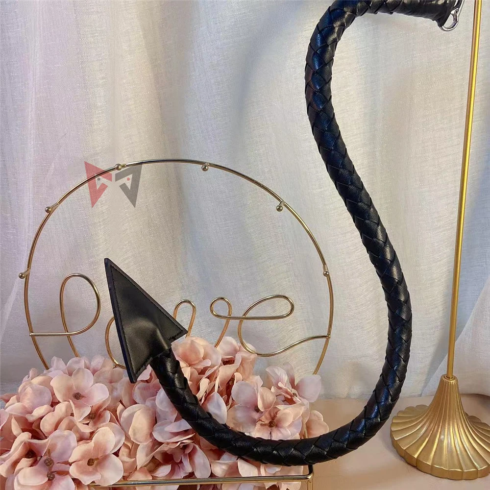 New Devil Demon Cat Fox Ears Hairhoop Wings Eyes Tail Earrings Necklace Animal Cosplay Headwear Simulation Costume Accessories