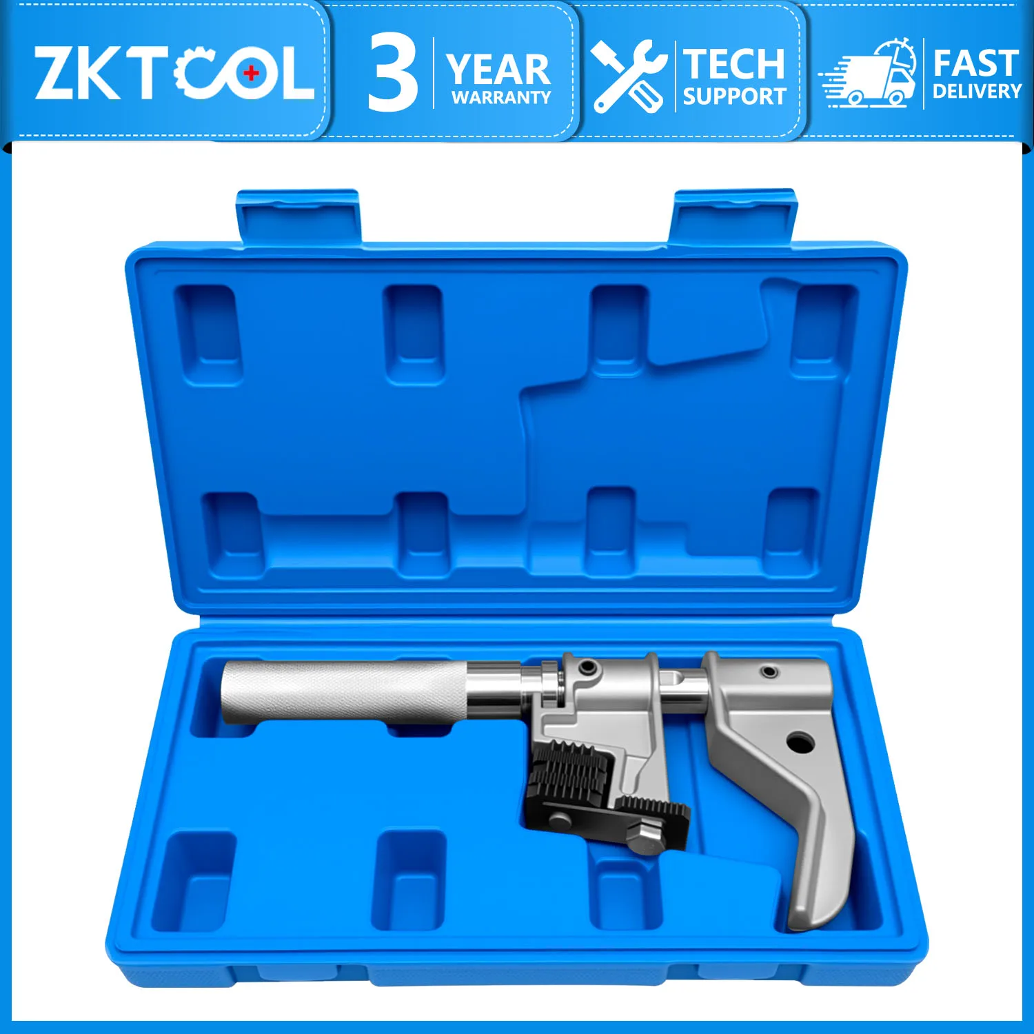 

7402 Universal External Threader, Interchangeable Tip Thread Repair Tool Set for 1-1/4" to 5" OD Repair and Tooling