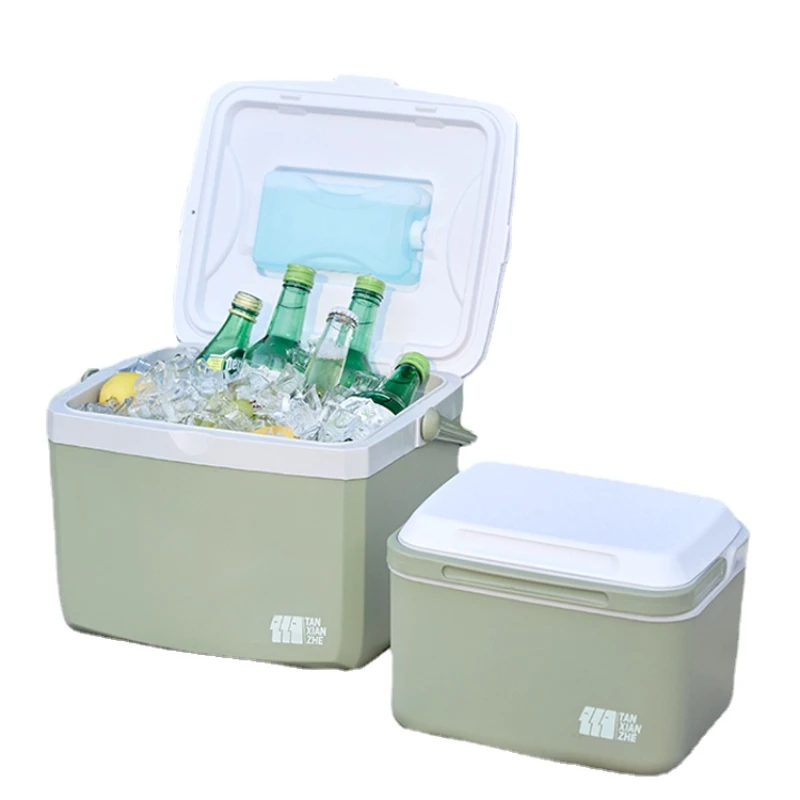 

YY Outdoor Camping Refrigerator Portable Vehicle-Mounted Commercial Stall Fish Storage Cooler Box Ice Bucket