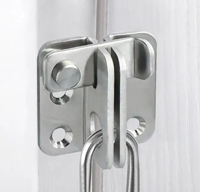 Free Shipping Bolt Anti-theft Security Door Thick Stainless Steel Bolt Locker Lock Hasp