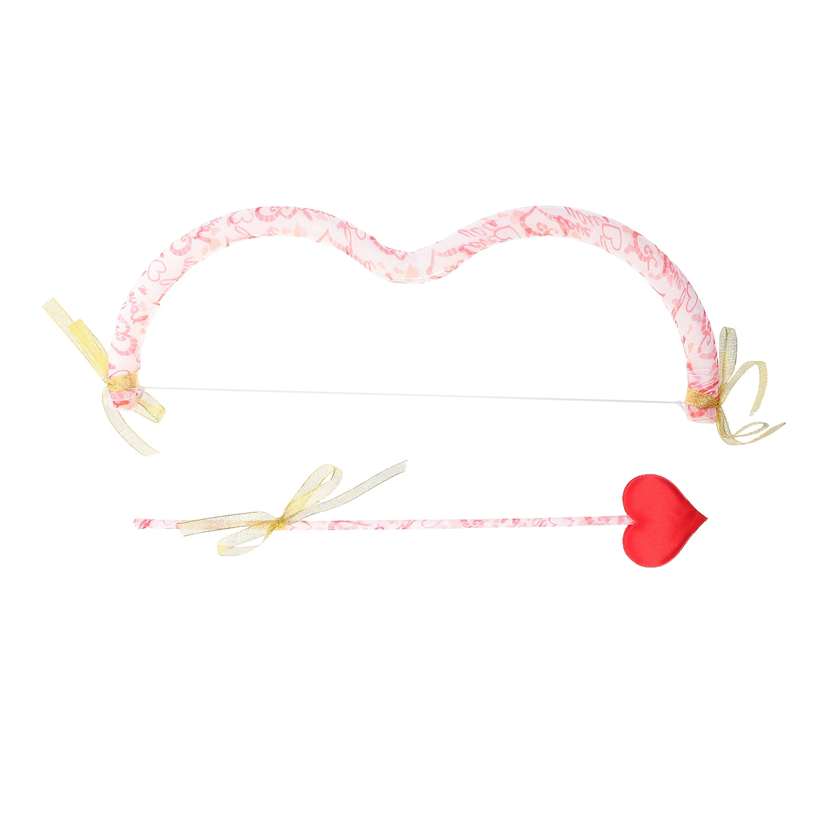 

Cupid's Arrow for Women Clothing Bow Tool Kit Prop Plastic Angel Accessory Arrows Miss