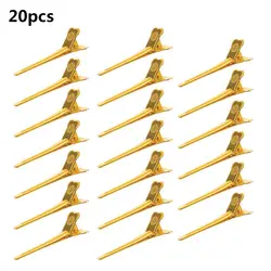 20Pcs/Set 1.97 Inches Salon Dividing Duck Bill Clips Multicolor Metal Hairdressing Sectioning Non-Slip DropShipping