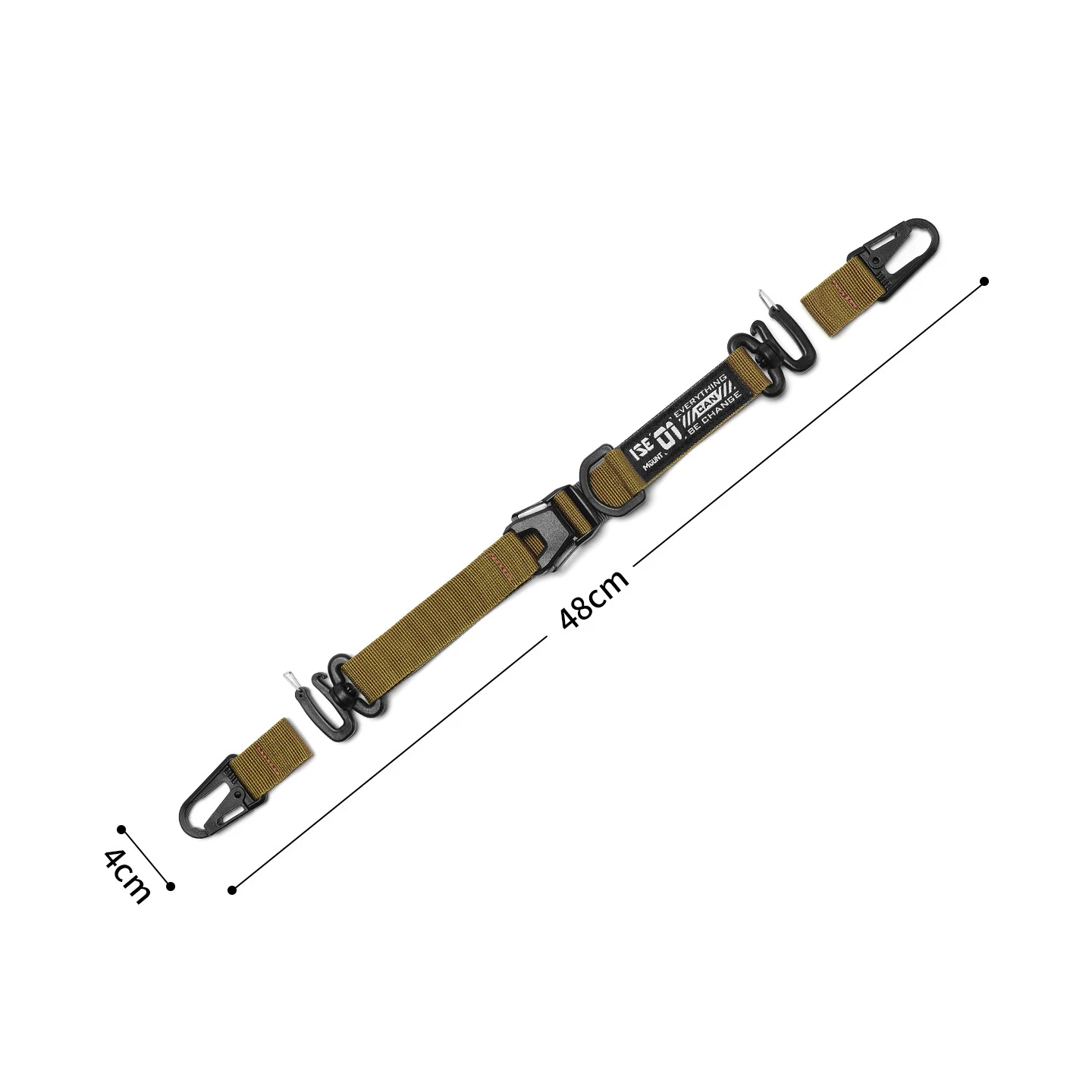 HDIRXG Outdoor Camping Hangriem Draagbare Verstelbare Handriem Multifunctionele Wandel- en Campinguitrusting Tactische riem