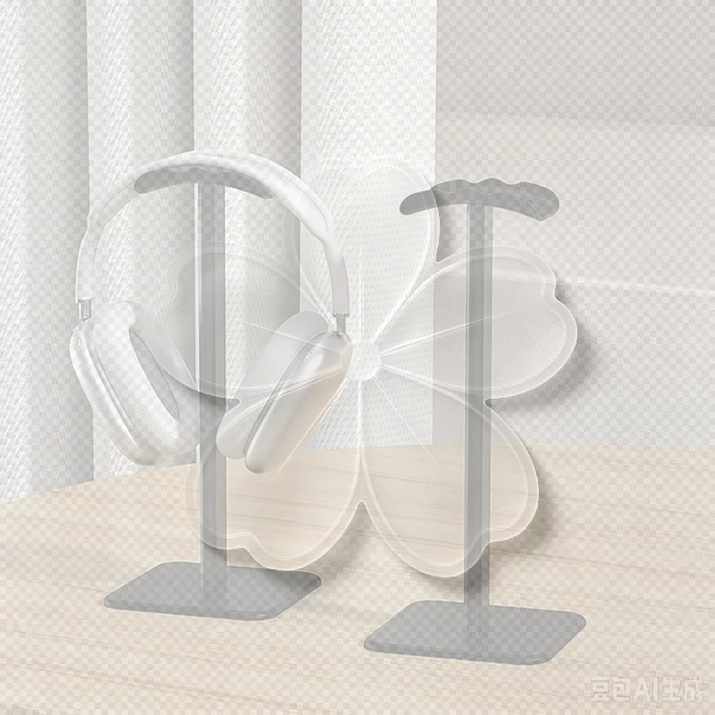 Aluminium Alloy Headphone Stand Holder Space Saving Gaming Headset Stand Rack Desktop Organizer Display Earphone Hanger Bracket