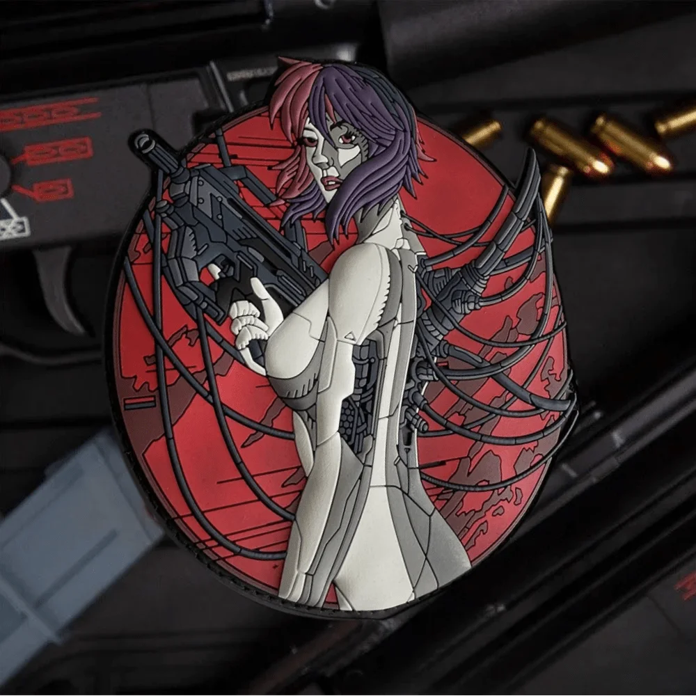 

Alpha Goddess Morale Tactical Patch PVC Hook&Loop Emblem Military Badge Combat Armband Backpack Stickers
