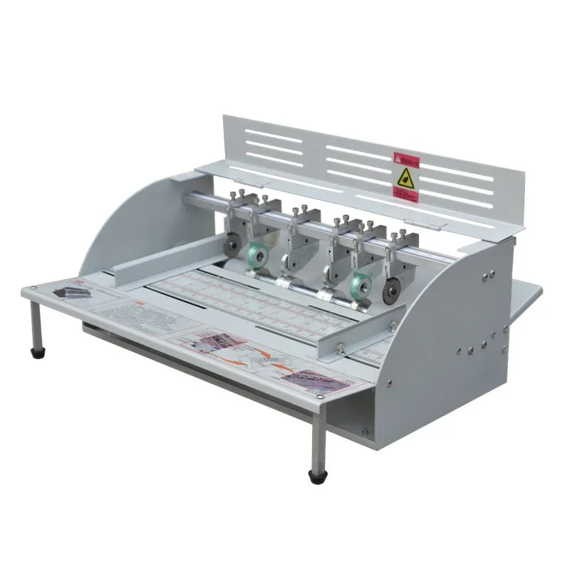 Creasing Machine Electric Creasing Machine A3 Dotted Line Dot Line Book Spine Folding Machine Cutting Cover Business Card XH