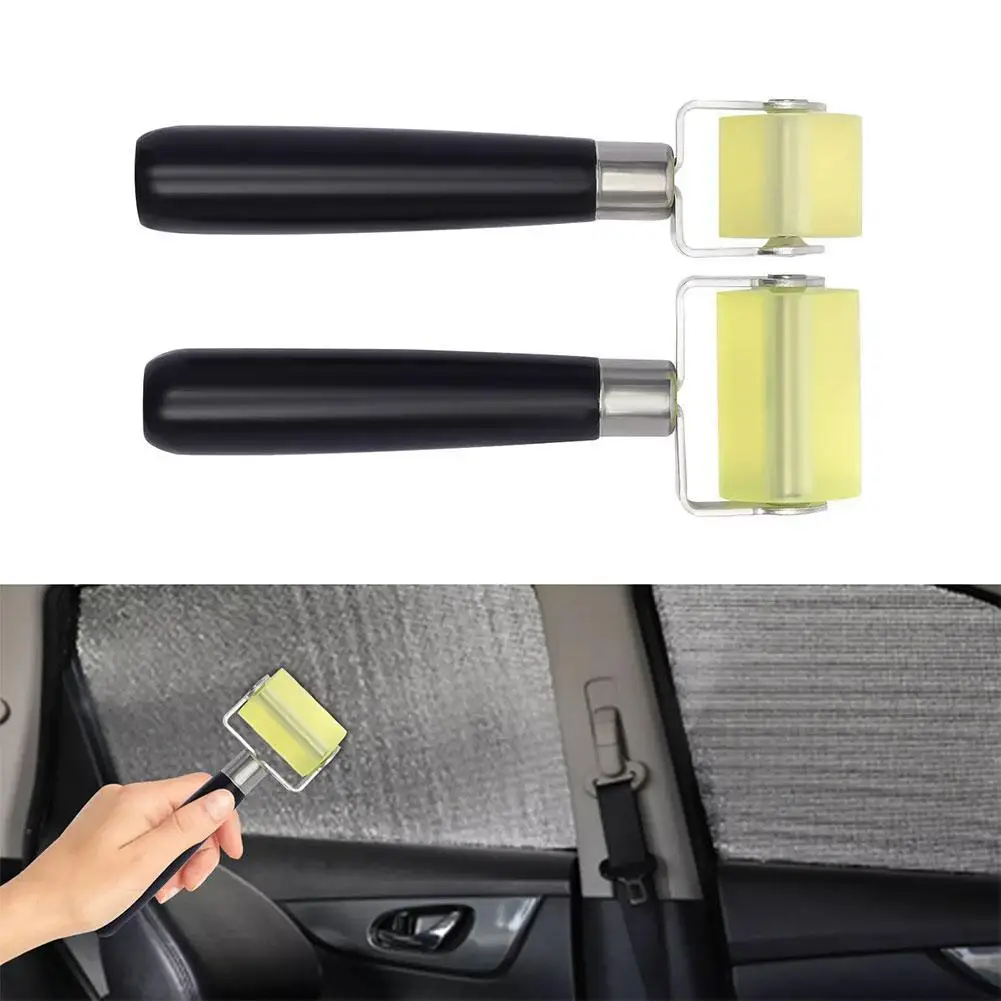 

Dual-Size Car Sound Deadening Roller Heavy-Duty ABS + Metal Wheel Tool For Insulation Mat Auto Audio Soundproofing Accessor G3J5