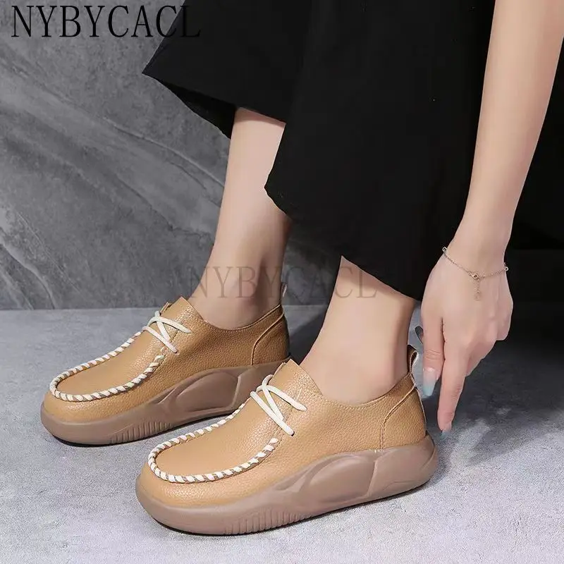 

New Women Casual Shoes Height Increasing Wedge Sneakers Woman Vulcanize Canvas Shoes Solid Color Plus Size Chunky Platform Shoes