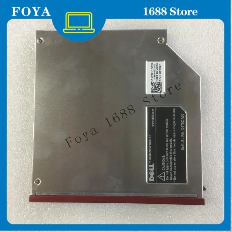 WYORESY Новый 2-й модуль жесткого диска SATA Caddy для Dell LatitudeE4300 E4310 в сборе DP/N: 0P334F LBL P/N D675C A00