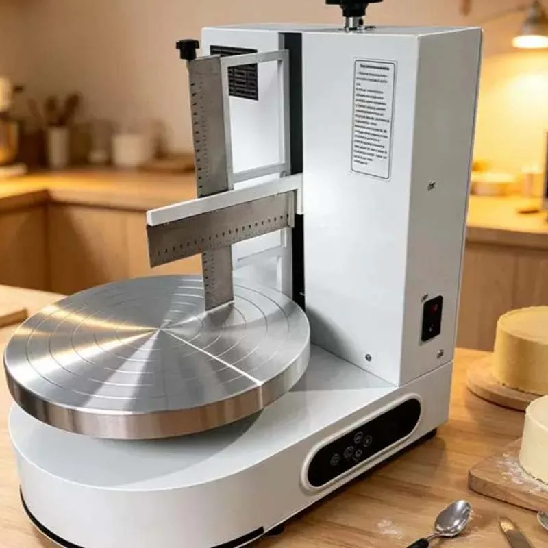 New Automatic Cake Decorator Machine Smooth Cream Icing Spreader For Birthday Cakes For Bakery Use Made From Milk