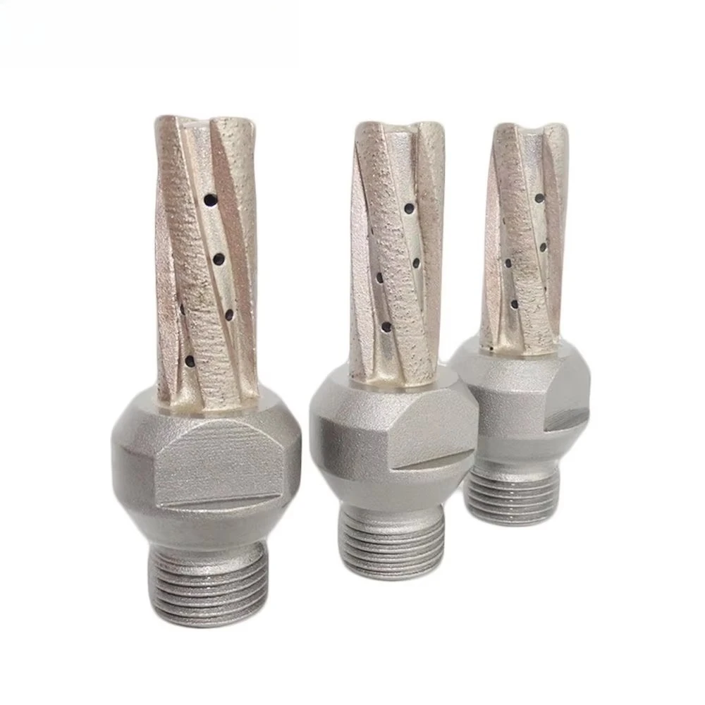 الزجاج الماس لحام قاطعة المطحنة الماس إصبع راوتر بت CNC قاطعة المطحنة للزجاج