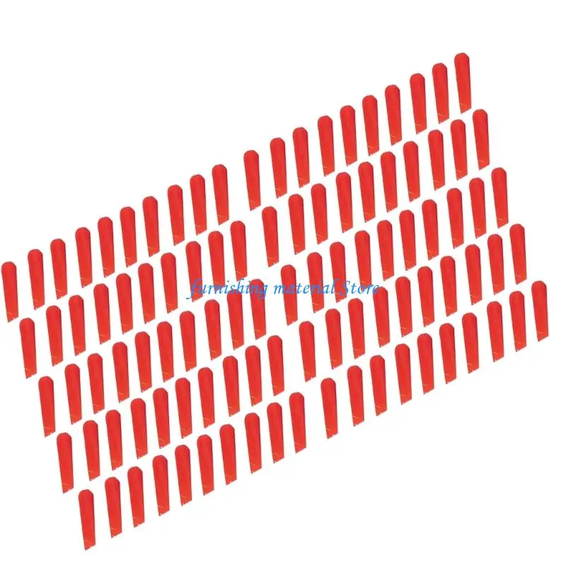 Y5GD 100Pcs Level Wedges Tile Spacers for Flooring Leveler Spacers Leveling System for Elastic Adjustment Ceramic Tile