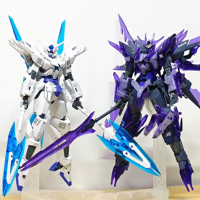 HGBF 1/144 GN-9999 Transient Gunpla Glacier, Kit de Modelo de Plástico para Armar, Figura de Acción de Mobile Suit, Robot Mecha de Anime, Juguete para Niños