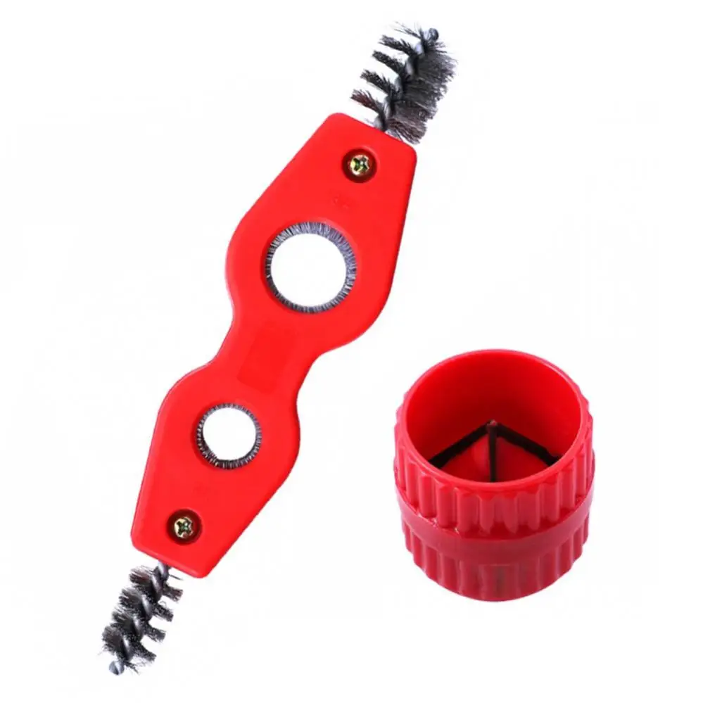 

2pcs/set Pipe Reamer Deburring Brush Tool PVC Pipe Reamer Pipe Cleaner and Reamer Set for PVC Tubing / Aluminum Pipes