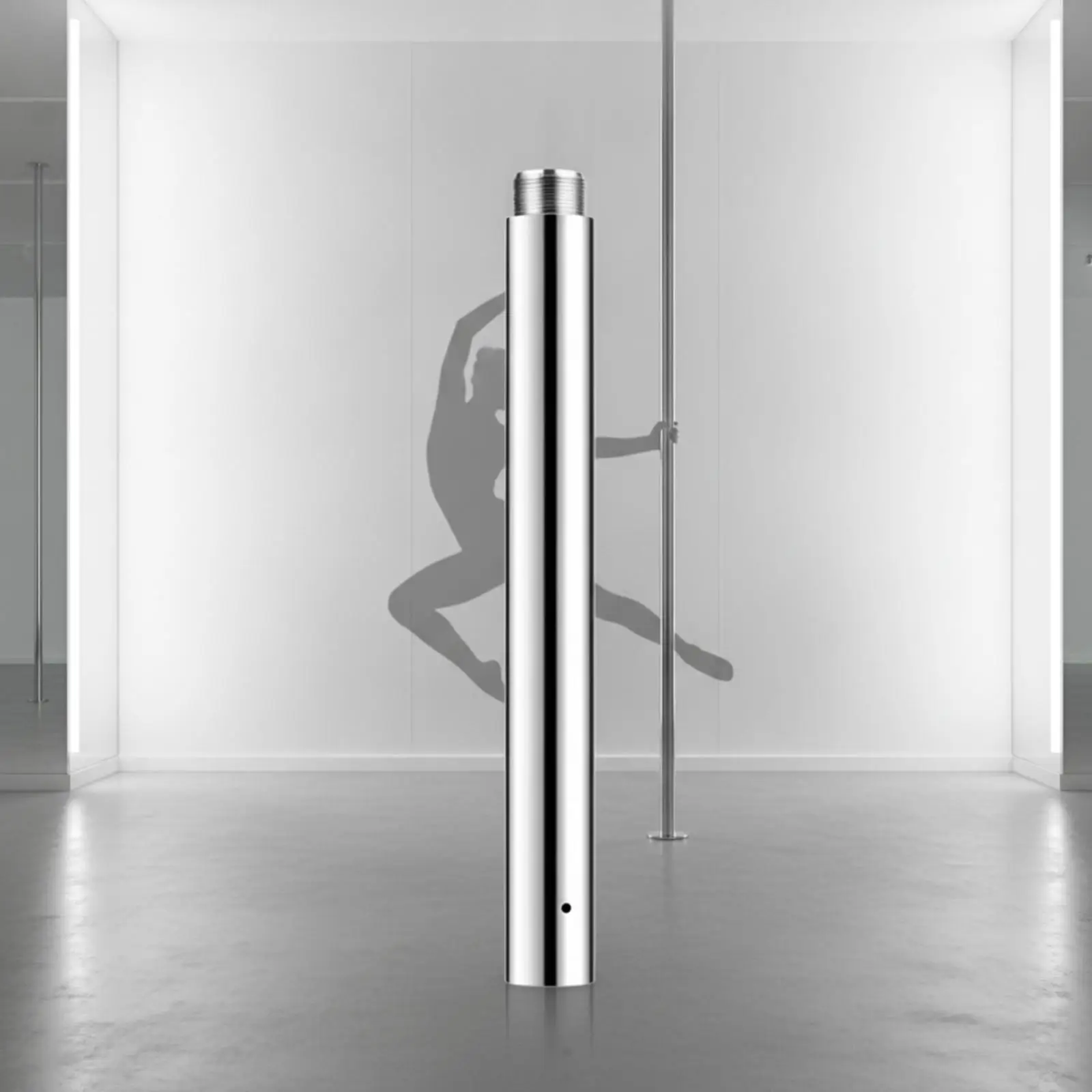 Premium Metal Dance Training Pole Extension for Customizing Setup in Home Studio Training Room