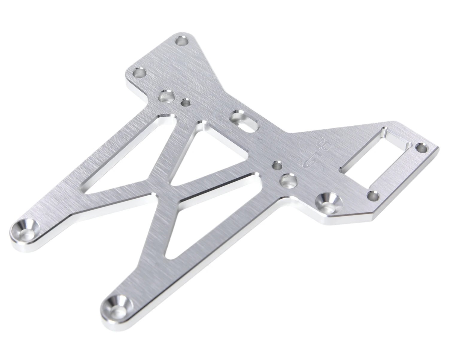 GTBRacing CNC Aluminium Baja 6mm Hintere Oberplatte für 1/5 RC Elektroauto HPI Baja SBK Upgrade-Teil – Detail 2