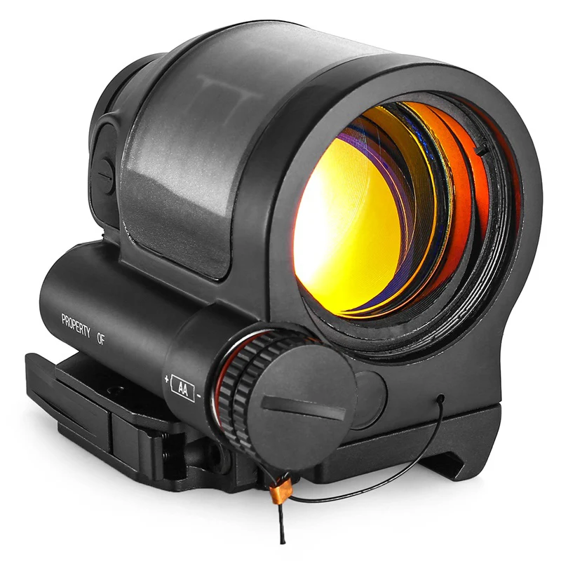 SRS Solar Power RED Dot Sight / Military Weapon Sight Red Dot Sealed Reflex Sight For Hunting Scope